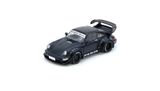  Mô hình xe Porsche RWB 964 Black Matt tỉ lệ 1:64 Inno64 IN64-RWB964-BM 