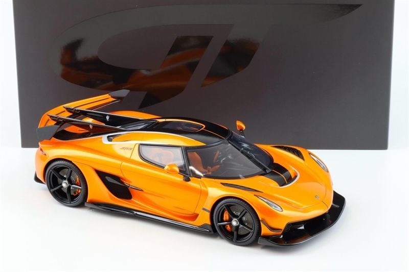  Mô hình xe Koenigsegg Jesko Attack 2023 Tang Orange Metallic tỉ lệ 1:18 GT Spirit GT898 