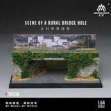  Hộp trưng bày mô phỏng đường hầm Rural Bridge Arch Scene tỉ lệ 1:64 MoreArt MO901336 