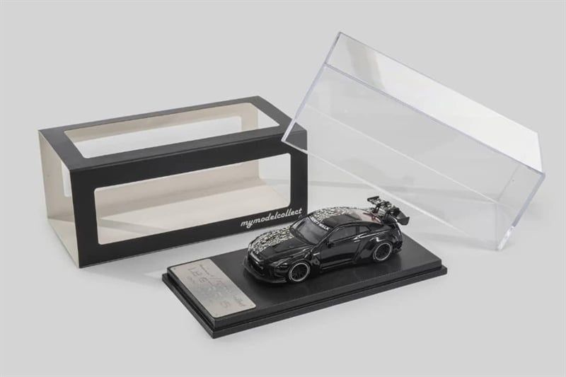  Mô hình xe Nissab GT-R R35 Liberty Walk 1.5 Ver. tỉ lệ 1:64 MyModelCollect OT64641 