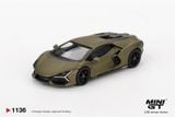  Mô hình xe Lamborghini Revuelto Verde Gea Matte tỉ lệ 1:64 MiniGT MGT01136 
