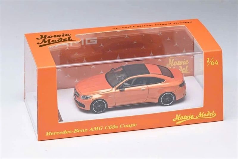  Mô hình xe ô tô Mercedes Benz C63 S AMG Coupe (W205) tỉ lệ 1:64 Howie Model HM OT64626 