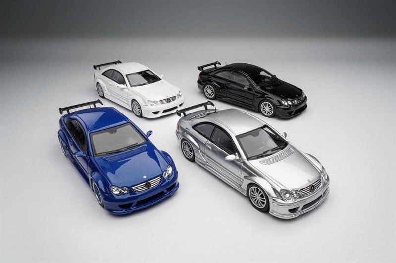  Fine model 1/64 Benz CLK DTM AMG Diecast Model 