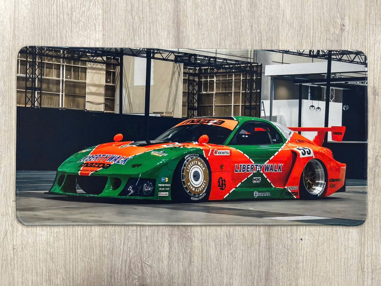  Phụ kiện Thảm lót chống trượt chủ đề siêu xe Mazda kích thước 30x60cm Autono1 PT118A 