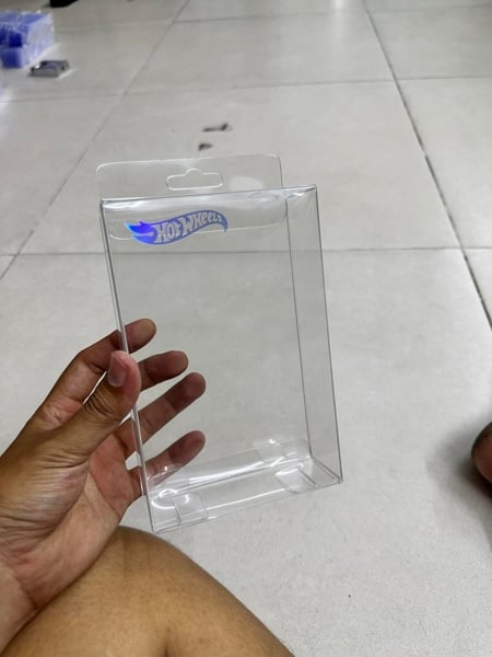  Hộp PVC nắp gập đựng card có logo Hot wheels Basic 1:64 PVC_HW_BASIC_V3 