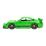  Mô hình xe Porsche 911 GT3 (997) Green with Black Accents 