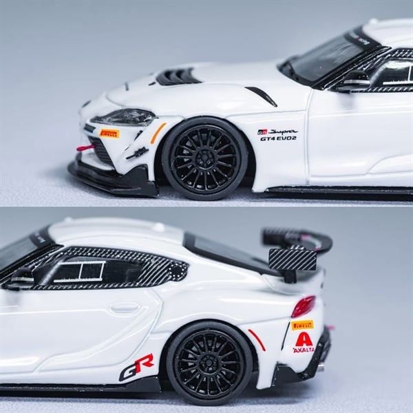  Mô hình xe Toyota GR Supra GT4 EVO2 Limited 599pcs each tỉ lệ 1:64 Rhino Model OT64854 