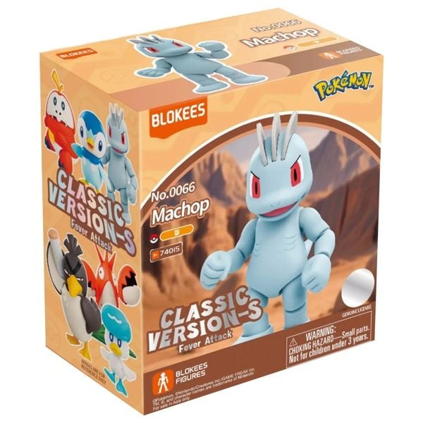 Mô hình lắp ráp Pokemon CV-S Machop EP15 Blokees 74015 