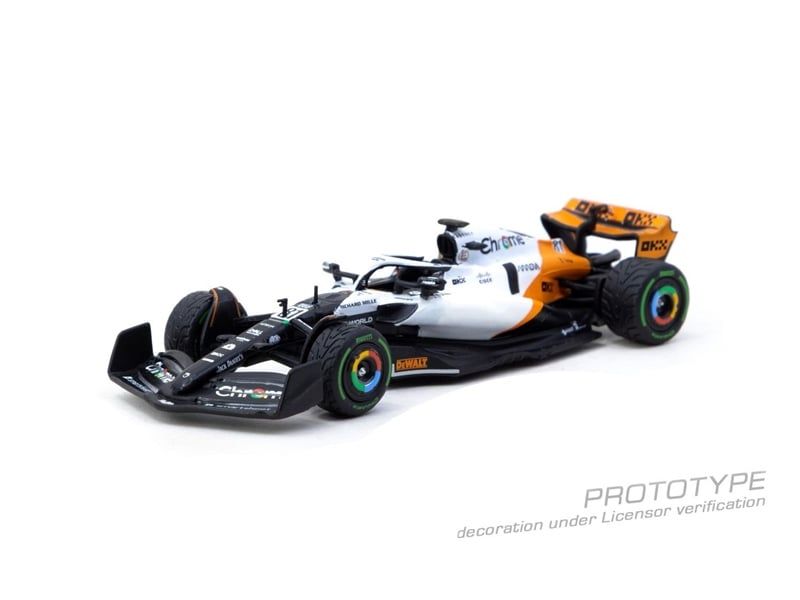  Mô hình xe McLaren MCL60 Monaco Grand Prix 2023 Oscar Piastri (Collaboration with IXO models) tỉ lệ 1:64 Tarmac Works T64G-F070-OP1 