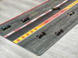  Phụ kiện thảm sa bàn chống trượt mô phỏng diorama đường đua F1 kích thước 60x30 cho mô hình xe 1:64 Autono1 PT031 