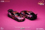  [Hàng Loose] Mô hình xe Toyota Supra (A90) DARWIN PRO 66G WBK 1087X LION DANCE tỉ lệ 1:64 Poprace X37-GTSHOW2025 
