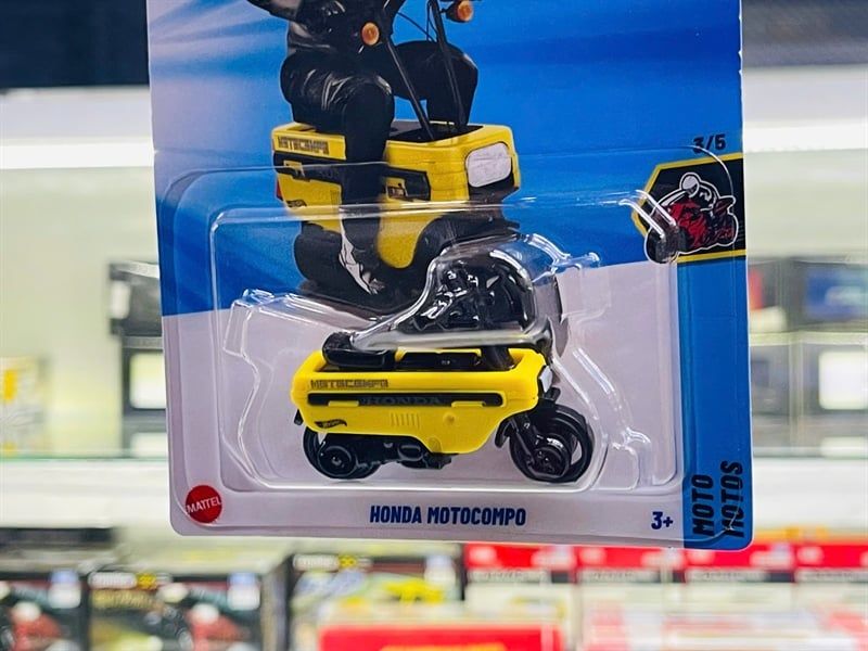  Mô hình xe Honda Motocompo Hotwheels kim loại có bản quyền chính hãng tỉ lệ 1:64 C4982-HD 