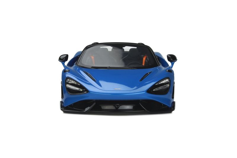  Mô hình xe McLaren 765LT Spider 2021 Blue metallic tỉ lệ 1:18 GT Spirit GT886 