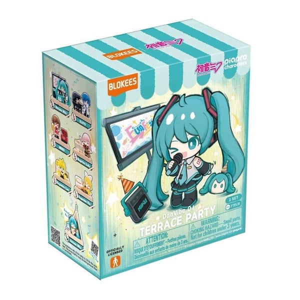  Mô hình Blokees Hatsune Miku VB01-Terrace Party Blind Box 73531 