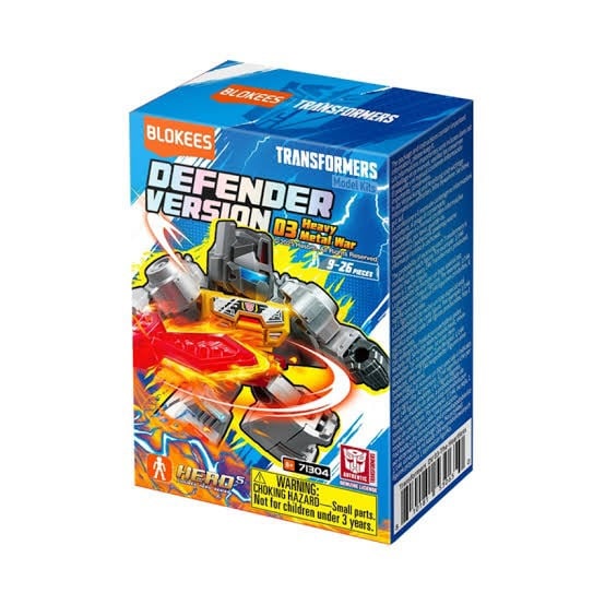  Mô hình Blokees Model Kits Transformers - DV03 Heavy Metal War Blind Box 71304 