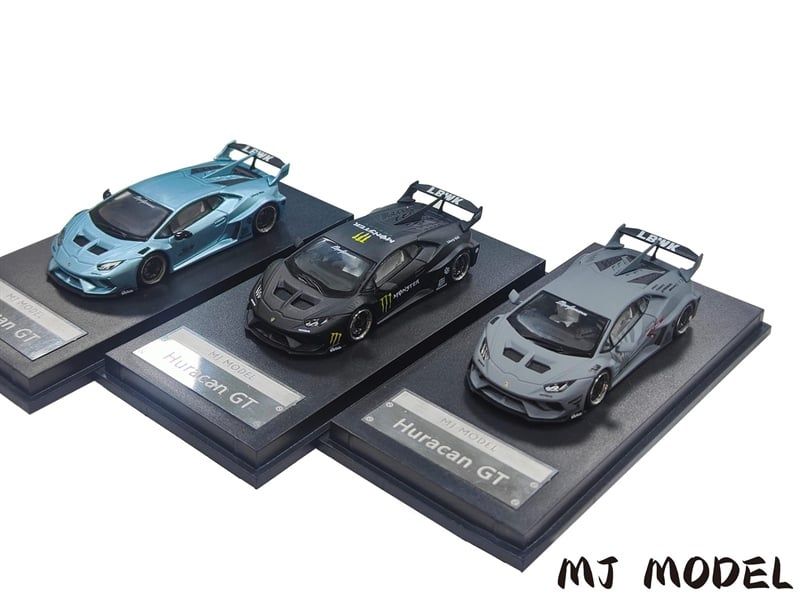  Mô hình xe Lamborghini LBWK Huracan GT resin tỉ lệ 1:64 MJ Model OT64668 