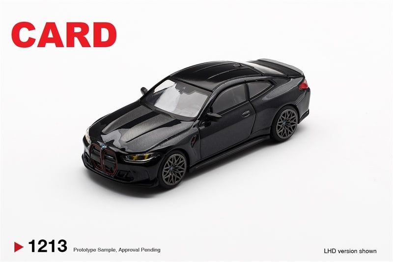  Mô hình xe BMW M4 CS Black Sapphire bản card tỉ lệ 1:64 MiniGT MGT01213 