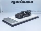 Mô hình xe Porsche RWB993 Schiefergrau Metalli (Grey) tỉ lệ 1:64 Mymodelcollect OT64744 