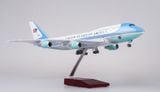  Mô hình máy bay Tổng thống Mỹ Air Force 1 Boeing B747 kích thước 47cm No LED MB47091 