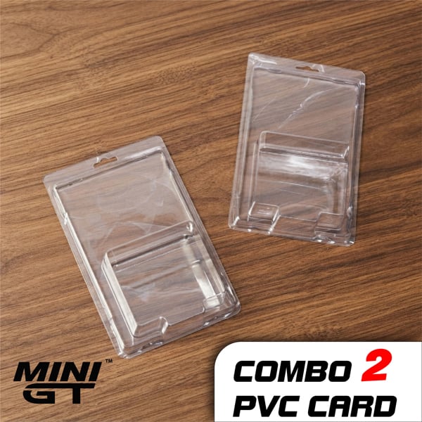  2 Hộp bảo vệ mô hình cho card mới MiniGT kích thước 22*12*5cm PVC_MINIGT_CARD_V2 