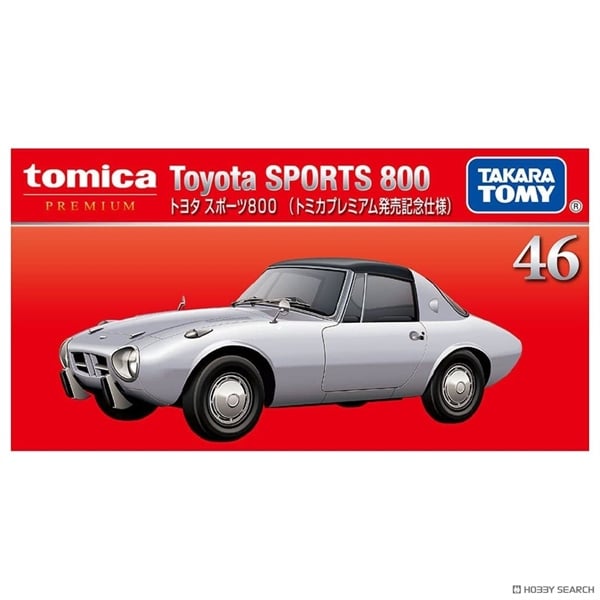  Mô hình xe Toyota Sports 800 silver NO.46 tỉ lệ 1:66 Tomica 995340 