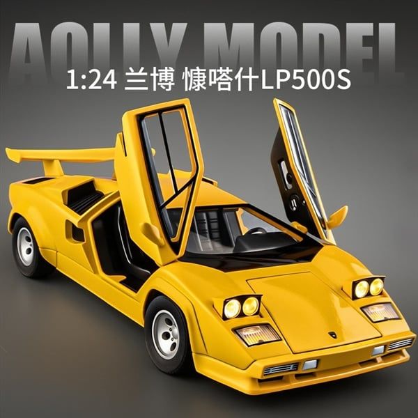  Mô hình xe ô tô Lamborghini Countach Lp500s tỉ lệ 1:24 AlloyModel OT24106 