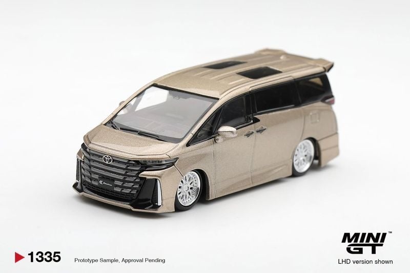  Mô hình xe Toyota Vellfire 40 KUHL Gold Metallic tỉ lệ 1:64 MGT01335-CH 