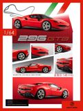  Mô hình xe Ferrari 296 GTB tỉ lệ 1:64 Zincit Mode OT64772 