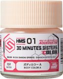  Aqueous HMS01 Beige sơn mô hình màu da Beige dòng 30 Minutes Sisters 10ml Mr.Hobby HMS01 