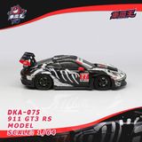  Mô hình xe Porsche 911 GT3 RS Bone Dragon Livery tỉ lệ 1:64 Demon King Auto DKA-075 