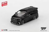  Mô hình xe Toyota Alphard 40 KUHL Black tỉ lệ 1:64 MiniGT MGT01179 