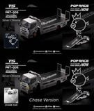  Mô hình xe Pandem Fugo 300 Flatbed Transporter sliver chrome Pop Race x Tokyo Station PRT005 