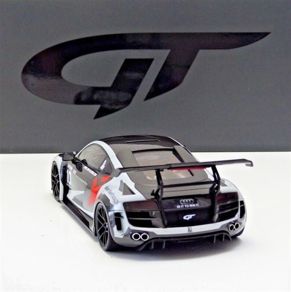  Mô hình xe Audi R8 GUMBALL 3000 #10 CAMO Body Kit Year 2013 Bi-Color tỉ lệ 1:18 GT Spirit GT870 