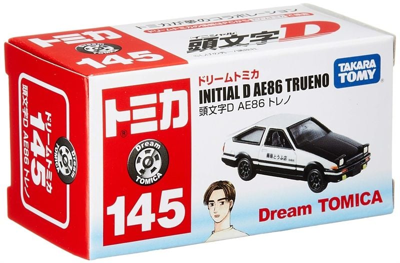  Mô hình xe Toyota AE86 Trueno Initial D No.145 tỉ lệ 1:64 Tomica 486466 