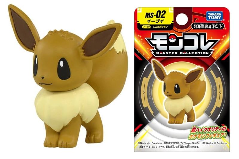  Mô hình nhân vật Pokemon MS-02 Eevui Takara Tomy 912224 