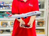 Mô hình máy bay British Airways Boeing B747 có bánh xe kích thước 47cm no led MB47107 