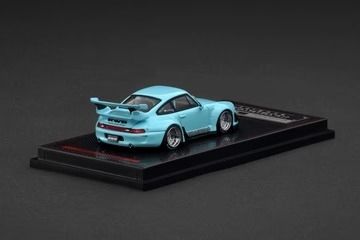  Mô hình xe RWB 993 Matte Blue Green tỉ lệ 1:64 Ignition Model IG3872 