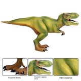  Mô hình khủng long T-Rex Tyrannosaurus Rex kartun green kích thước 27cm JZD004 