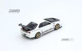  Mô hình xe ô tô Nissan Top Secret R34 GT-R White tỉ lệ 1:64 Inno64 IN64-R34TS-WHI 