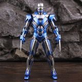  Mô hình nhân vật Marvel Iron man người sắt Mark 30 MK30 SHF Iron man 3 tỉ lệ 1:10 18CM ZD Toys FG262 