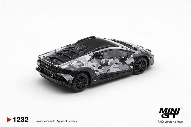  Mô hình xe Lamborghini Huracán Sterrato All Terrarin NEVE tỉ lệ 1:64 MiniGT MGT01232-CH 