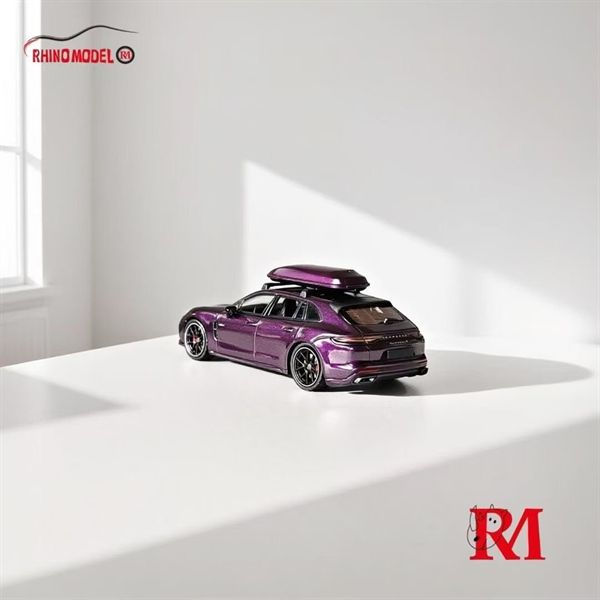  Mô hình xe Porsche Panamera Travel Version tỉ lệ 1:64 Rhino Model OT64128 