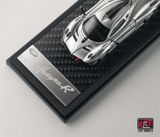  Mô hình xe ô tô Pagani Huayra R Sliver tỉ lệ 1:64 LCD models LCD64028-SI 