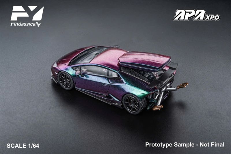  Mô hình xe ô tô Lamborghini Huracan Cartelfunds LP610-4 Twin-Turbo limited 500pcs tỉ lệ 1:64 Findclassically Foshan OT64562 
