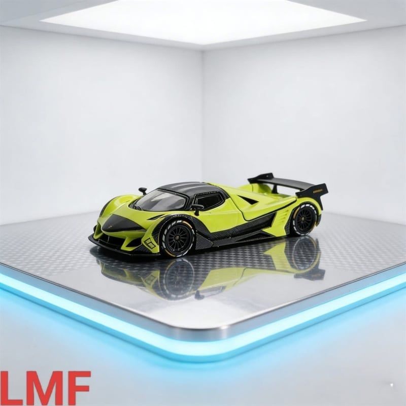  Mô hình xe Devel Sixteen’s V16 (Demon 16) nắp động cơ mở được tỉ lệ 1:64 LMF OT64273 