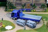  Mô hình xe Mitsubishi Fuso Fighter Truck With Crane tỉ lệ 1:64 GCD model KS-082-634 