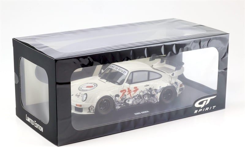  Mô hình xe Porsche 911 RWB Rauh-Welt Akira 2024 Glacier white tỉ lệ 1:18 GT Spirit GT508 