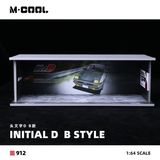  Hộp trưng bày mô phỏng garage/showrrom Initial Text D B có đèn led tỉ lệ 1:64 M · COOL MC914912 
