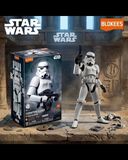  Mô hình Blokees Star Wars CC01 Evergreen movie Stormtrooper EW03 75802 