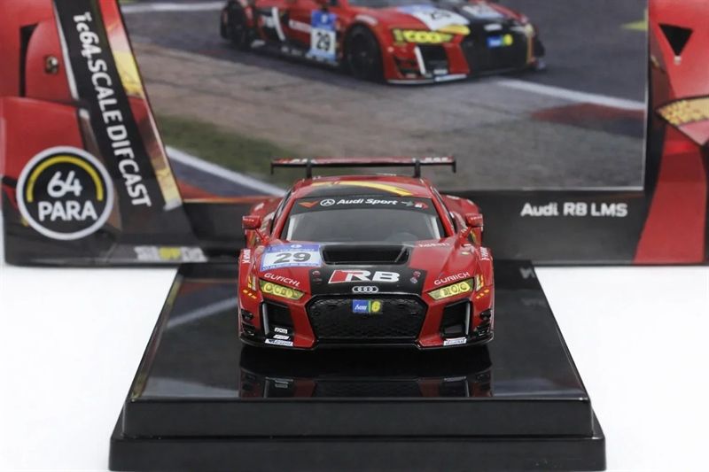  Mô hình xe Audi R8 LMS #29 Nürburgring 24H 2015 tỉ lệ 1:64 PARA64 OT64783 